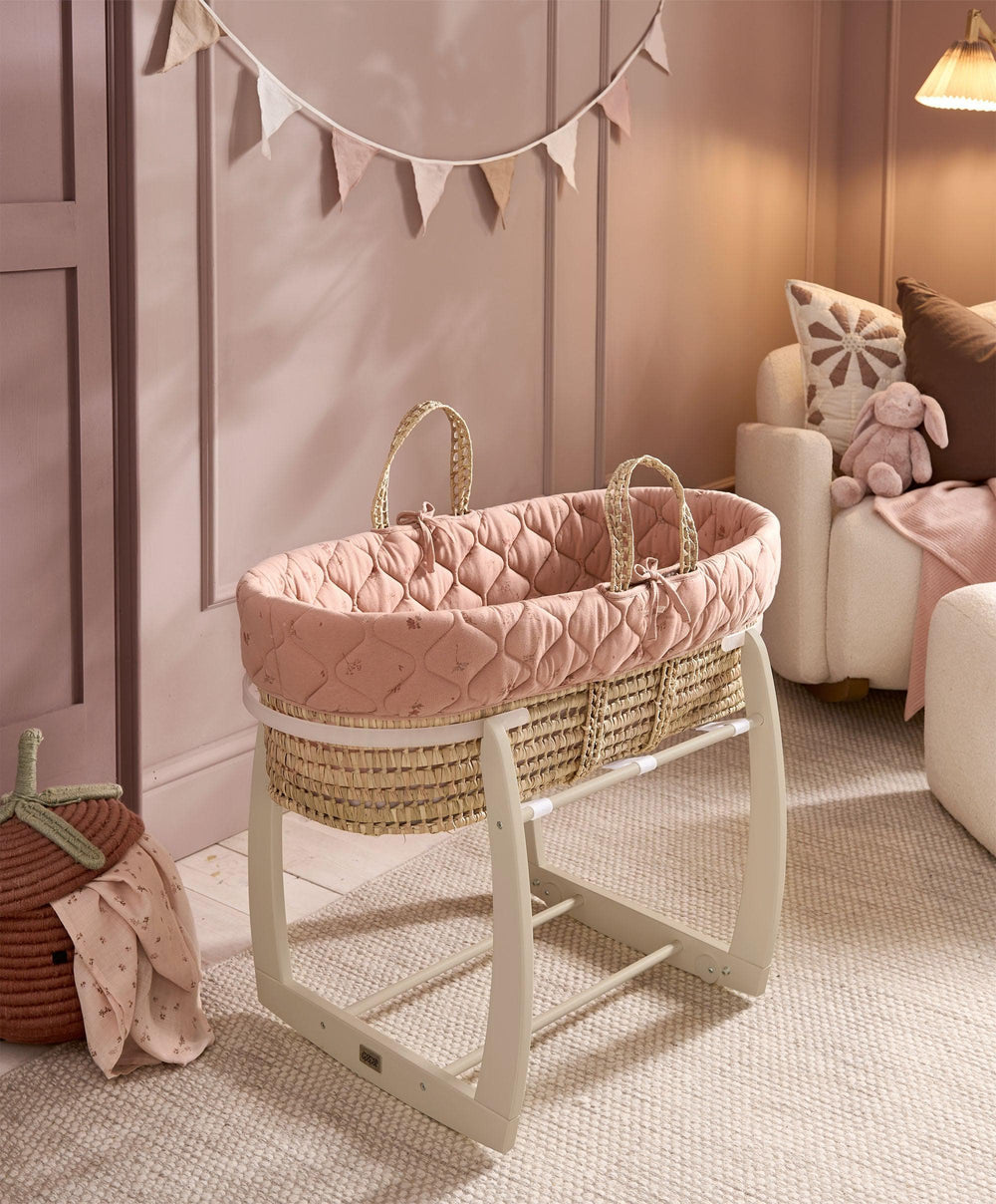 Mamas &amp; Papas Moses Basket Stands Moses Basket Stand (Rocking) - Cashmere