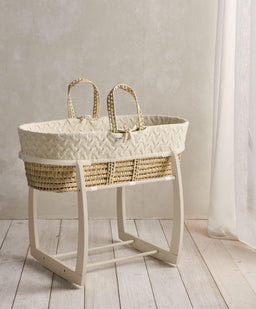 Mamas & Papas Moses Basket Stands Moses Basket Stand (Rocking) - Cashmere