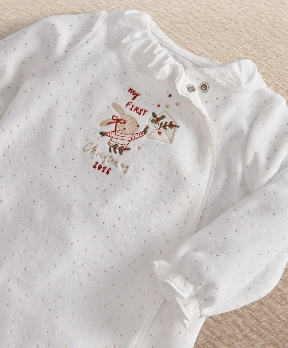 Mamas &amp; Papas My First Christmas 2026 Bunny All In One