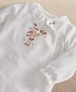 Mamas & Papas My First Christmas 2026 Bunny All In One