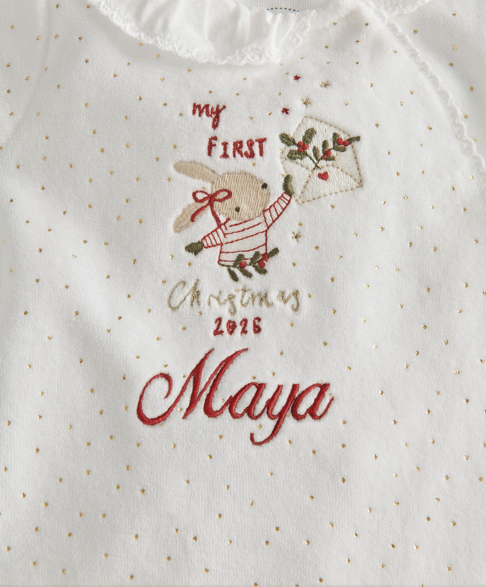 Mamas &amp; Papas My First Christmas 2026 Bunny All In One