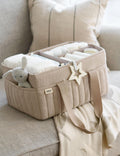 Nappy Caddy - Cashmere Waffle