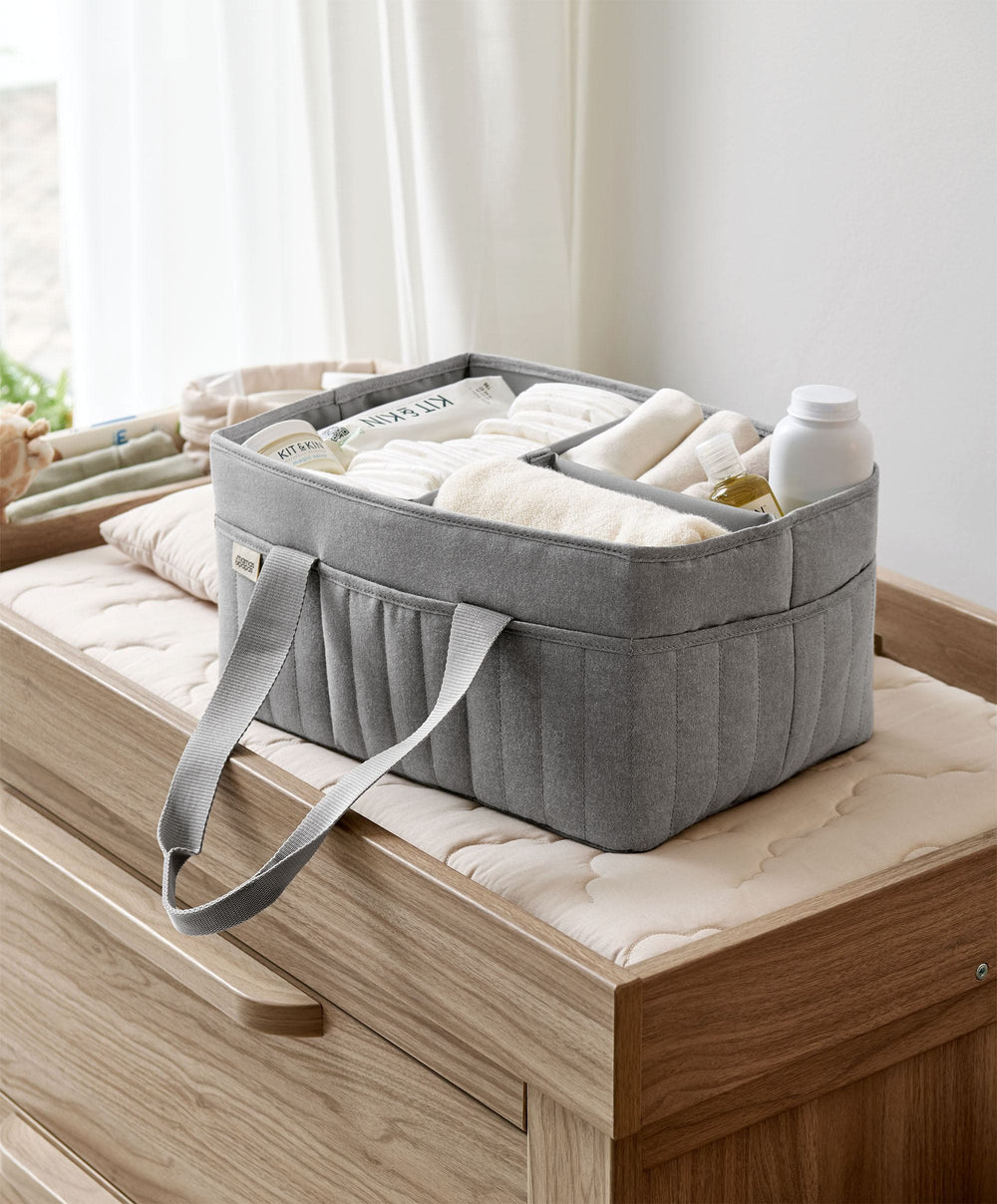 Mamas &amp; Papas Nappy Caddy - Charcoal Grey