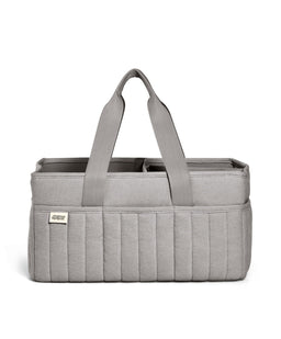 Mamas & Papas Nappy Caddy - Soft Grey Waffle