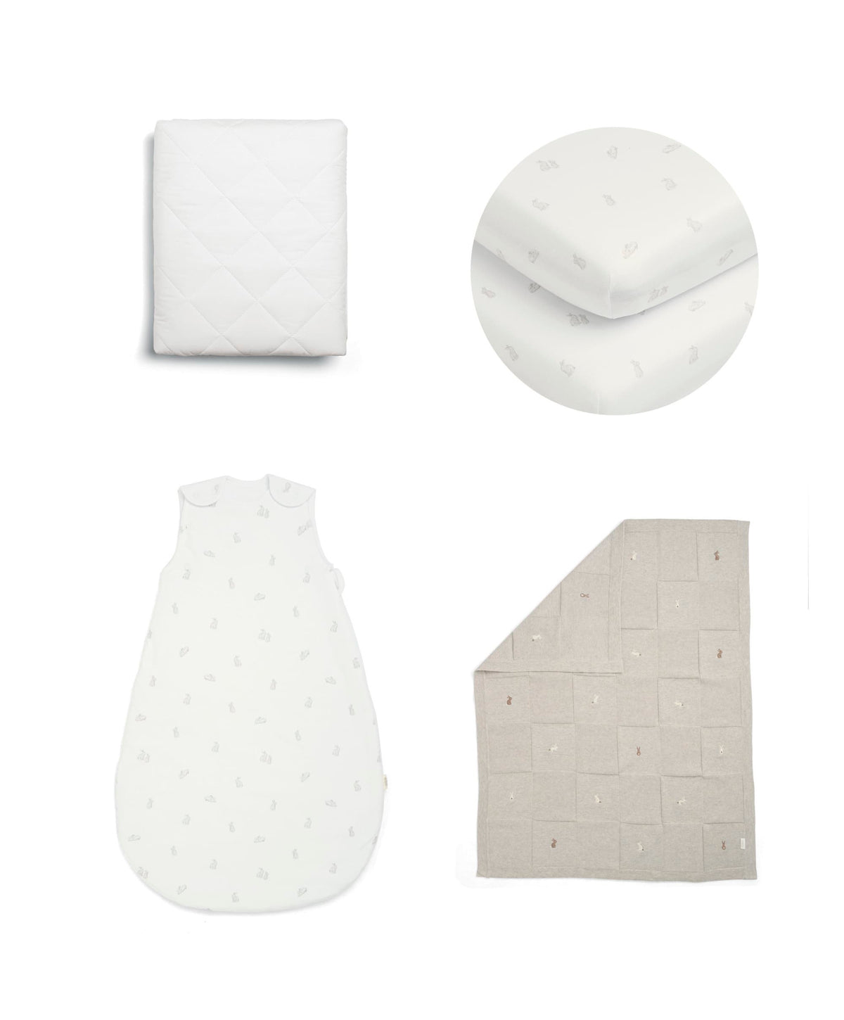 Mamas & Papas Nursery Bundle (4 Pieces) - Bunny
