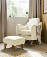 Mamas & Papas Nursing Chair Sets Bowdon Nursing Chair & Footstool Set - Feather Sherpa