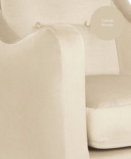 Mamas & Papas Nursing Chairs Bowdon Nursing Chair - Camel Woven
