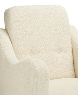 Mamas & Papas Nursing Chairs Bowdon Nursing Chair in Chenille Boucle - Oyster