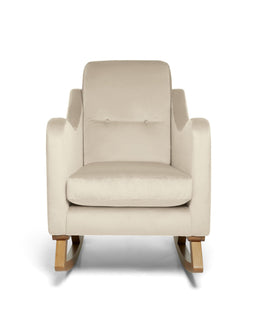 Mamas & Papas Nursing Chairs Bowdon Nursing Chair in Velvet - Latte
