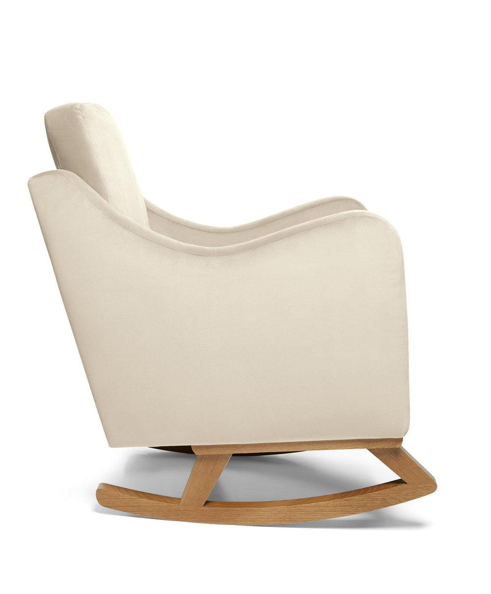 Mamas &amp; Papas Nursing Chairs Bowdon Nursing Chair in Velvet - Latte