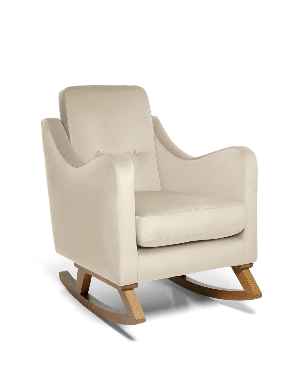 Mamas &amp; Papas Nursing Chairs Bowdon Nursing Chair in Velvet - Latte