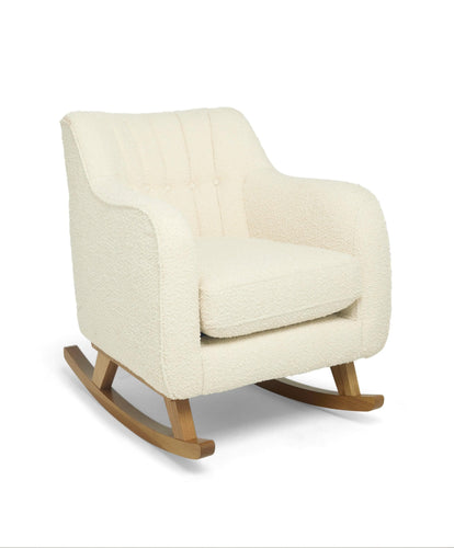 Mamas & Papas Nursing Chairs Hilston Nursing Chair in Chenille Boucle - Oyster