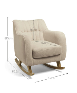 Mamas & Papas Nursing Chairs Hilston Nursing Chair - Oatmeal Boucle