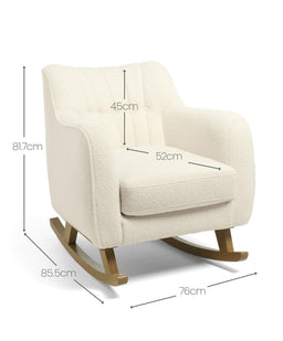 Mamas & Papas Nursing Chairs Hilston Nursing Chair - Off White Boucle