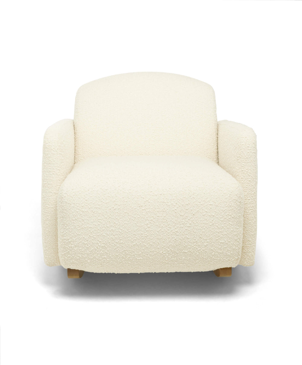 Mamas &amp; Papas Nursing Chairs Royton Nursing Chair - Oyster Chenille Boucle
