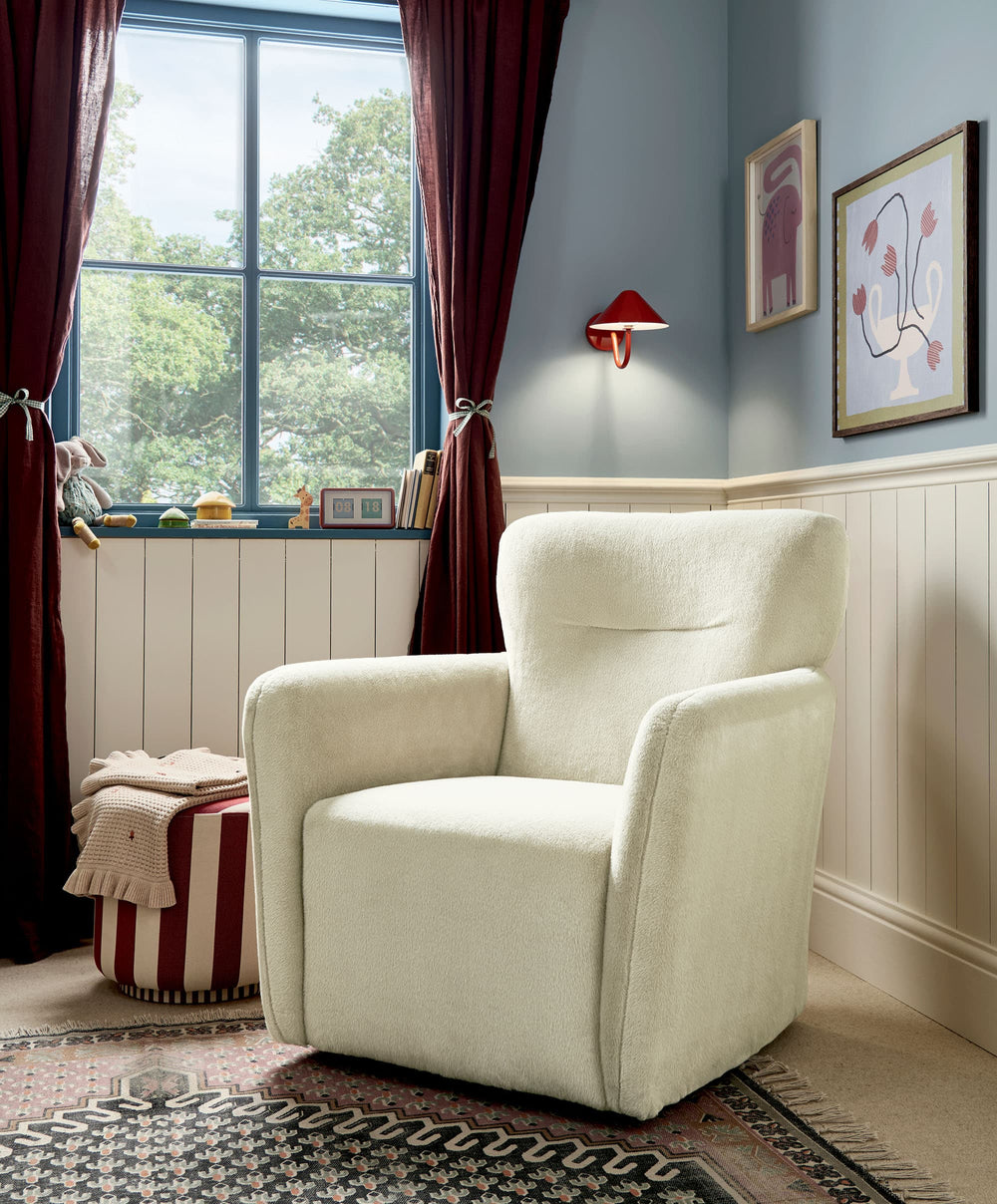 Mamas &amp; Papas Nursing Chairs Settle Nursing Chair - Feather Sherpa