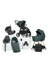 Mamas & Papas Ocarro 2 Complete Pushchair Bundle with Cybex Cloud T i-Size + Baby Car Seat (9 Pieces) - Teal
