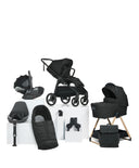 Mamas & Papas Ocarro 2 Complete Pushchair Bundle with Cybex Cloud T i-Size Rotating Baby Car Seat & Base - (9 Pieces) - Eclipse