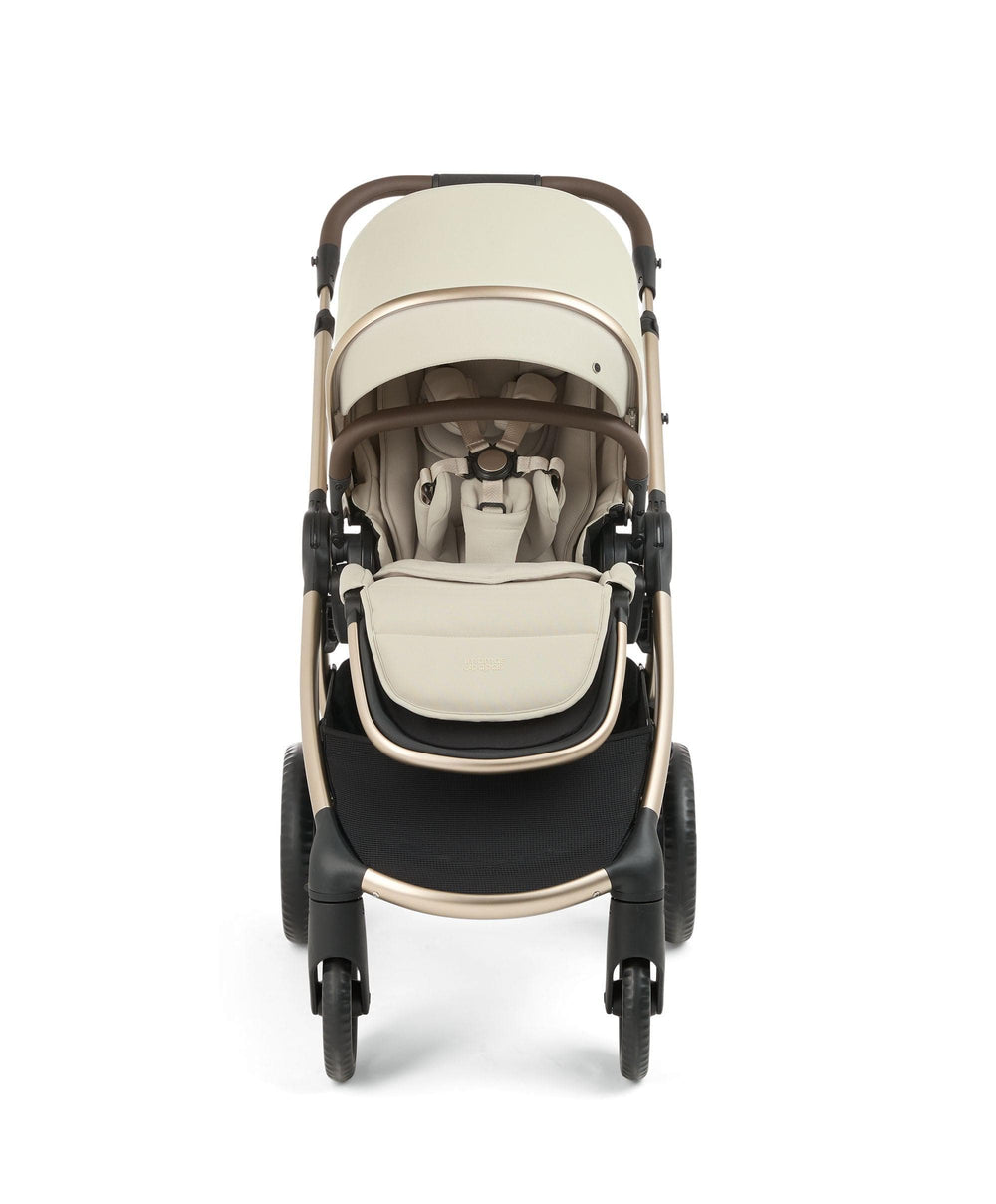 Mamas &amp; Papas Ocarro 2 Complete Pushchair Bundle with Cybex Cloud T i-Size Rotating Baby Car Seat &amp; Base - (9 Pieces) - Shell