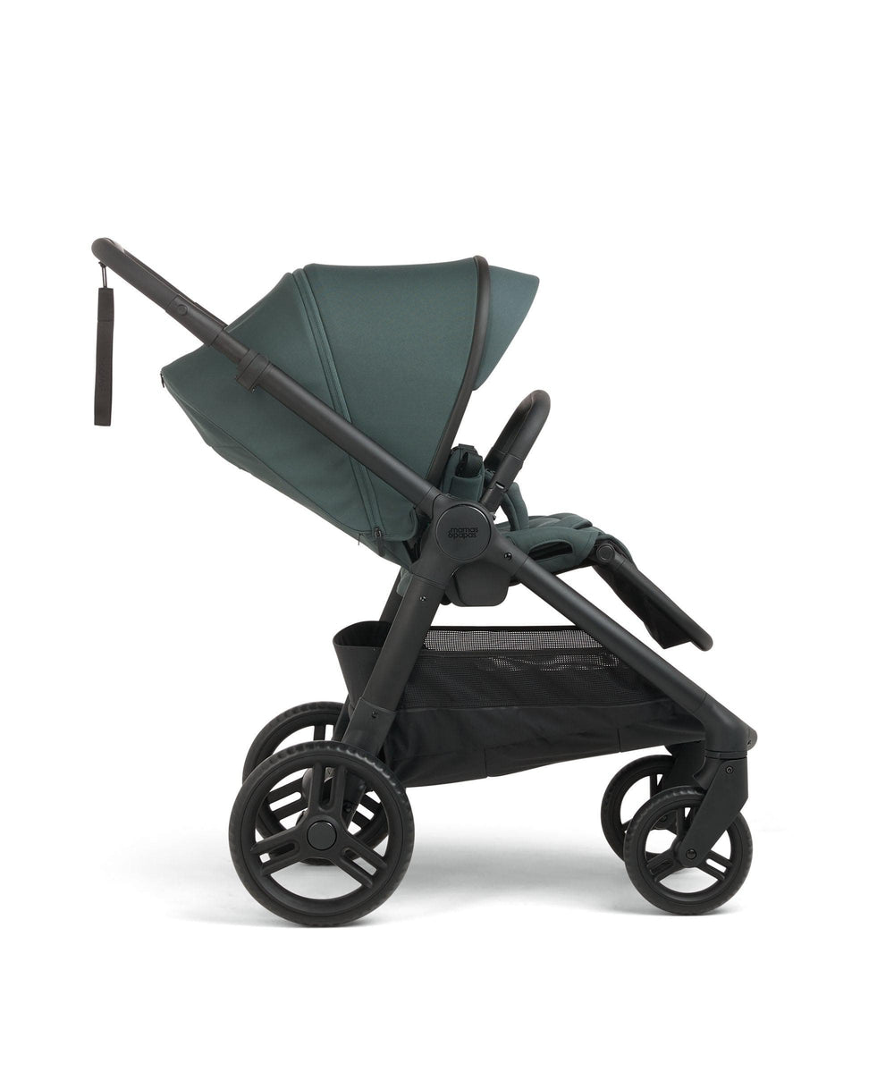 Mamas &amp; Papas Ocarro 2 Complete Pushchair Bundle with Cybex Cloud T i-Size Rotating Baby Car Seat &amp; Base - (9 Pieces) - Teal