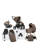 Mamas & Papas Ocarro 2 Complete Pushchair Bundle with Maxi-Cosi Pebble 360 Pro² Car Seat & Base (9 Pieces) - Crema