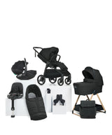 Mamas & Papas Ocarro 2 Complete Pushchair Bundle with Maxi-Cosi Pebble 360 Pro² Car Seat & Base (9 Pieces) - Eclipse