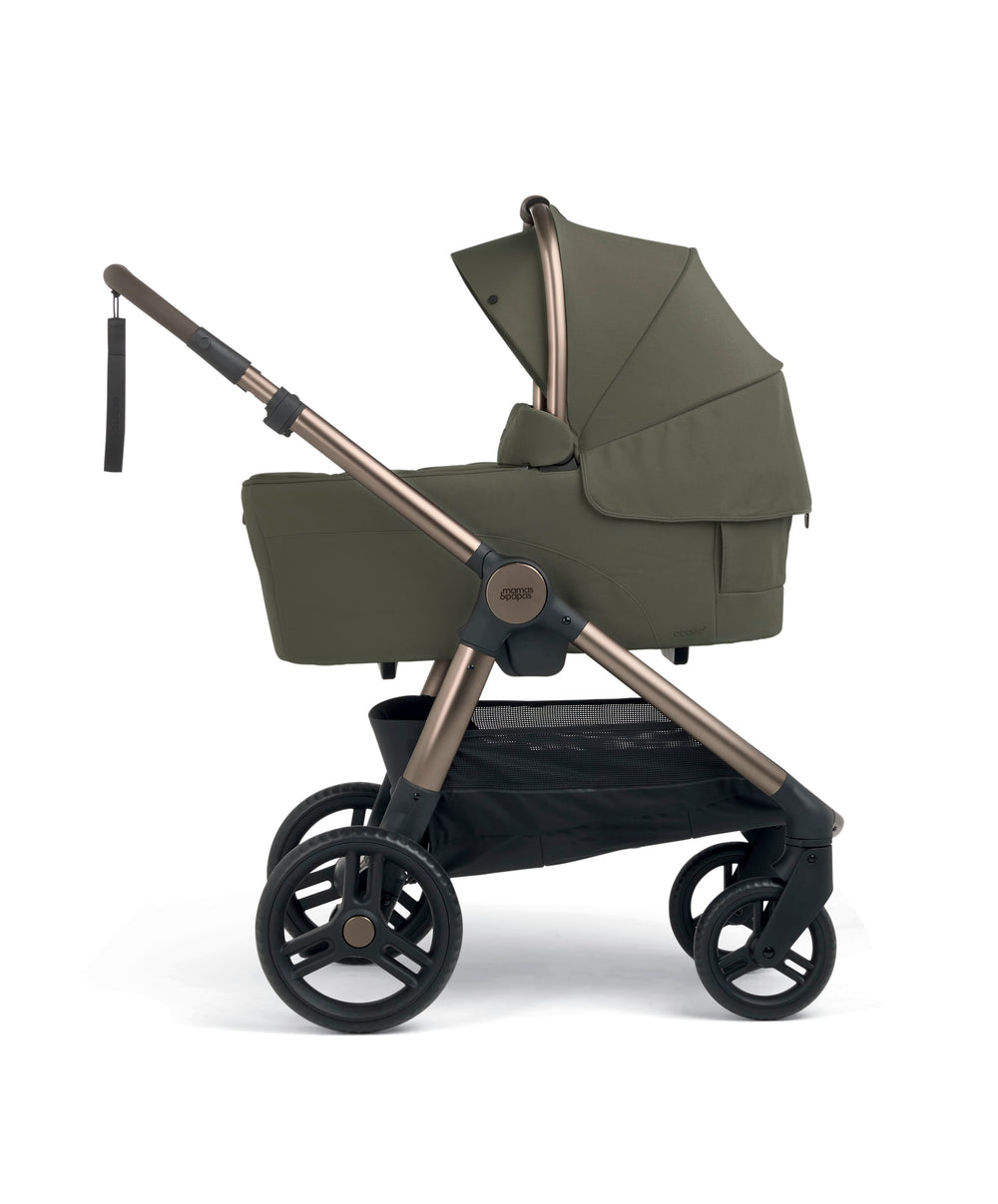 Mamas &amp; Papas Ocarro 2 Essential Pushchair Bundle with Cybex Aton B2 i-Size Baby Car Seat  (8 Pieces) - Evergreen