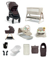 Mamas & Papas Ocarro 2 Pushchair Ultimate Newborn Bundle (12 Pieces) – Americano