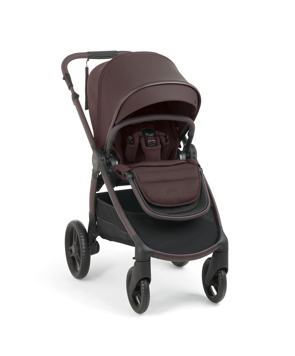 Mamas &amp; Papas Ocarro 2 Pushchair Ultimate Newborn Bundle With Cybex Cloud T i-Size Rotating Baby Car Seat &amp; Base (14 Pieces) - Americano