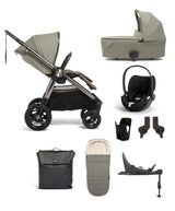 Mamas & Papas Ocarro Pushchair Complete Bundle with Cybex Cloud T Car Seat & Base (8 Pieces) - Everest