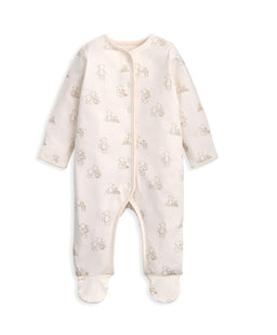 Mamas & Papas Outfits & Sets Bear Print All In Ones Bodysuit & Hat Set (4 Pieces)