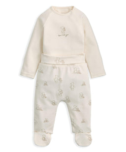 Mamas & Papas Outfits & Sets Bear Print Bodysuit & Bottoms Set (2 Pieces)