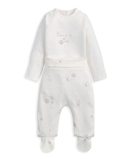 Mamas & Papas Outfits & Sets Bodysuit & Leggings Set (2 Pieces) – Night Sky