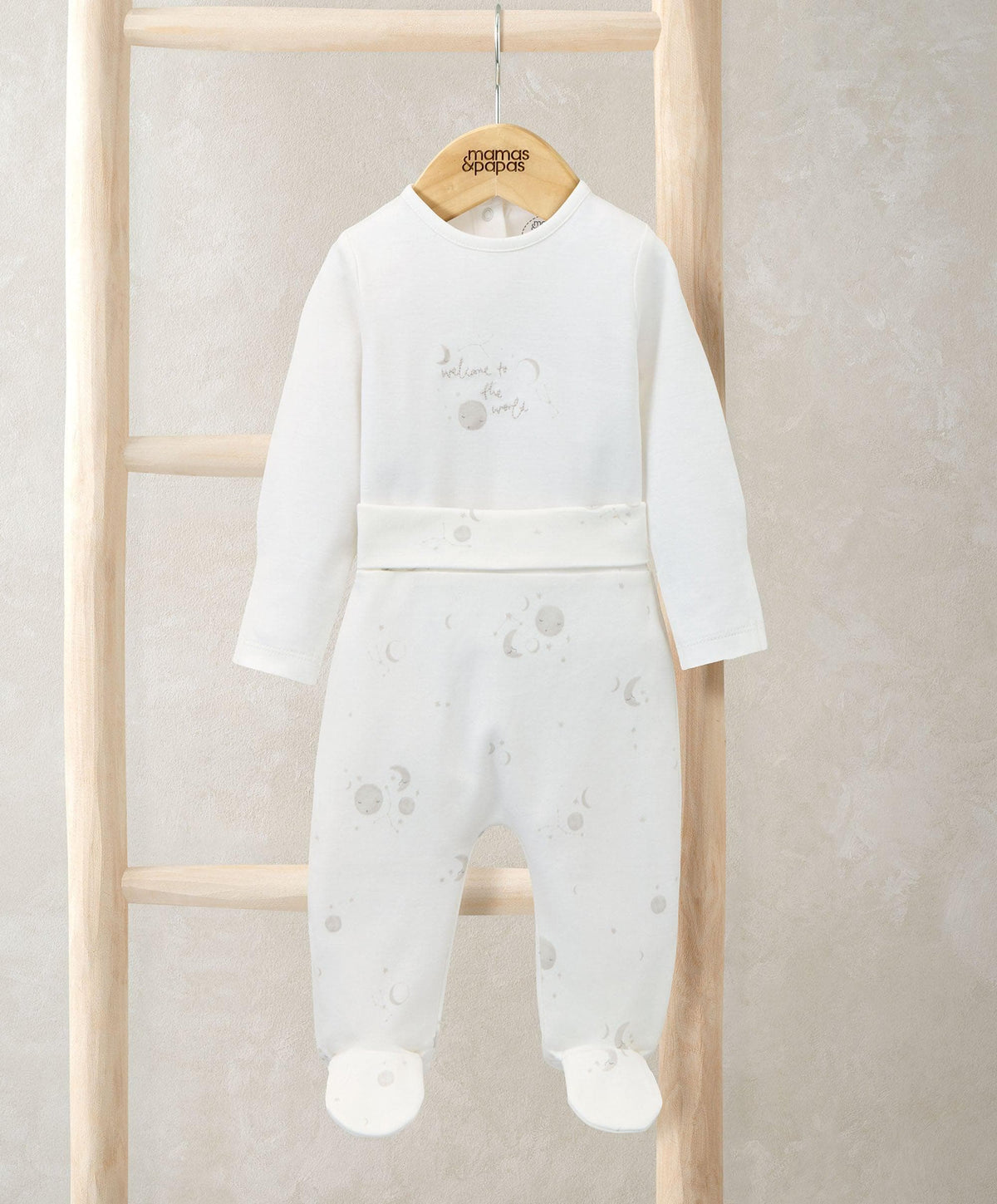 Mamas & Papas Outfits & Sets Bodysuit & Leggings Set (2 Pieces) – Night Sky