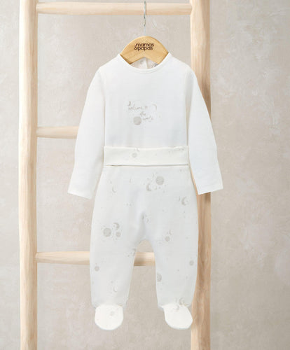 Mamas & Papas Outfits & Sets Bodysuit & Leggings Set (2 Pieces) – Night Sky