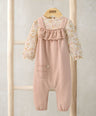 Mamas & Papas Outfits & Sets Broderie Dungarees & Bodysuit Outfit Set