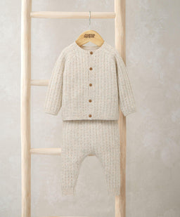 Mamas & Papas Outfits & Sets Cable Knit Top & Bottoms Set (2 Pieces)