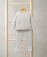 Mamas & Papas Outfits & Sets Cable Knit Top & Bottoms Set (2 Pieces) - Grey