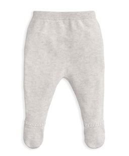 Mamas & Papas Outfits & Sets Cable Knit Top & Bottoms Set (2 Pieces) - Grey