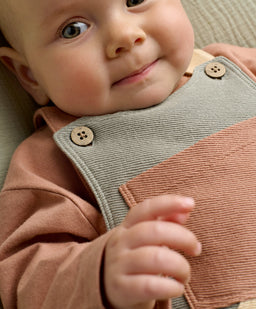 Mamas & Papas Outfits & Sets Colour Block Dungaree Outfit Set