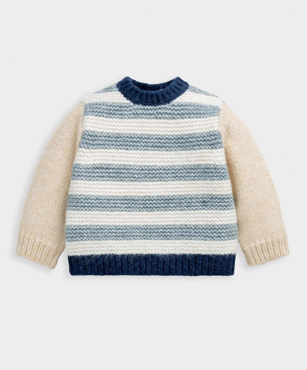 Mamas &amp; Papas Outfits &amp; Sets Colour Block Jumper &amp; Leggings Outfit Set