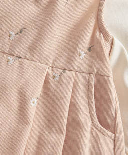 Mamas & Papas Outfits & Sets Corduroy Embroidered Romper Set