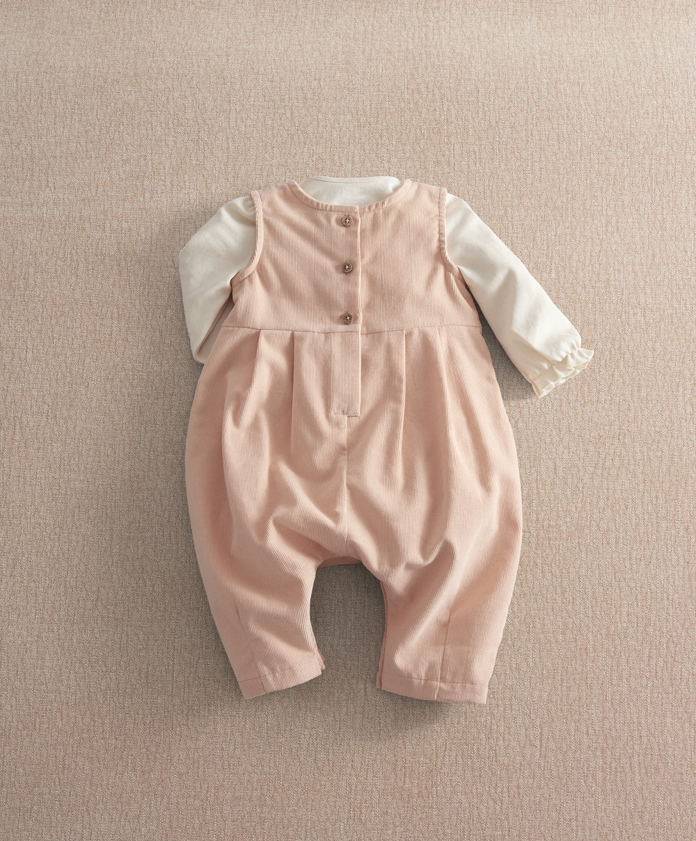 Mamas &amp; Papas Outfits &amp; Sets Corduroy Embroidered Romper Set
