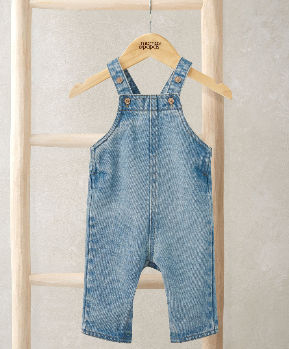 Mamas &amp; Papas Outfits &amp; Sets Denim Dungarees