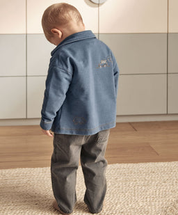 Mamas & Papas Outfits & Sets Denim Shacket & T-Shirt
