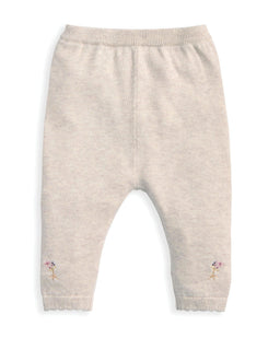 Mamas & Papas Outfits & Sets Embroidered Cardigan & Leggings Set with Scallop Detail (2 Pieces)