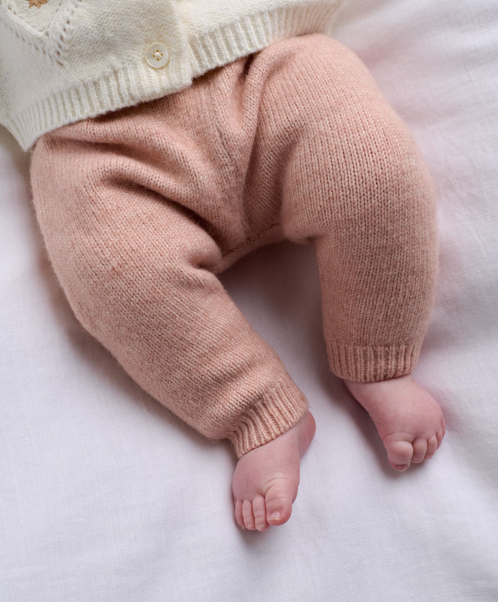 Mamas &amp; Papas Outfits &amp; Sets Embroidered Knit Cardigan &amp; Legging Set (2 Pieces)