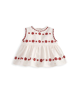Mamas & Papas Outfits & Sets Embroidery Top & Trouser Set