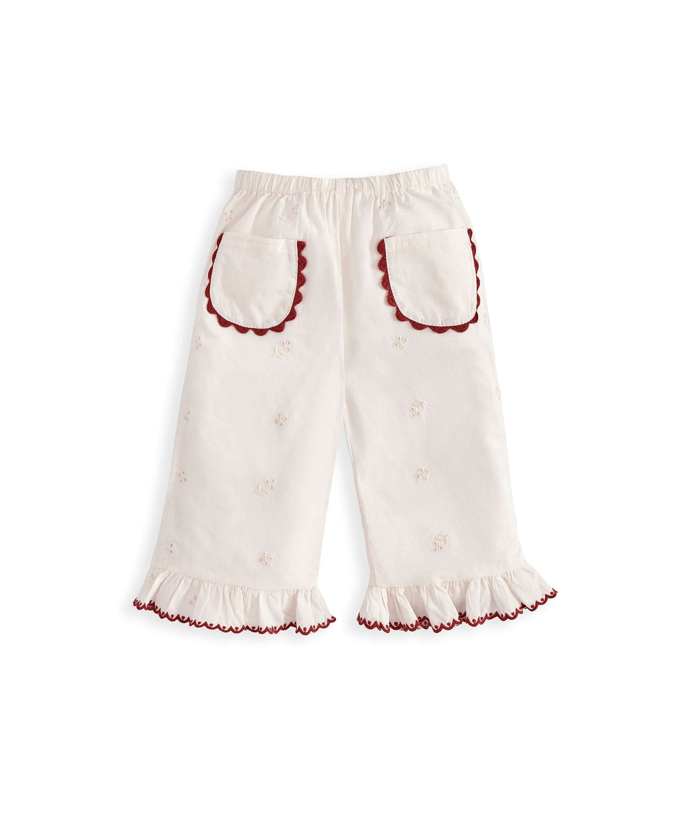 Mamas &amp; Papas Outfits &amp; Sets Embroidery Top &amp; Trouser Set