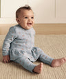 Mamas & Papas Outfits & Sets Floral Ribbed Top & Leggings Outfit Set
